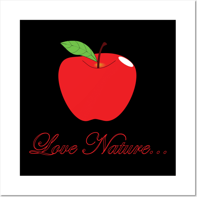 Apple Love Nature Wall Art by RogersLawnCare